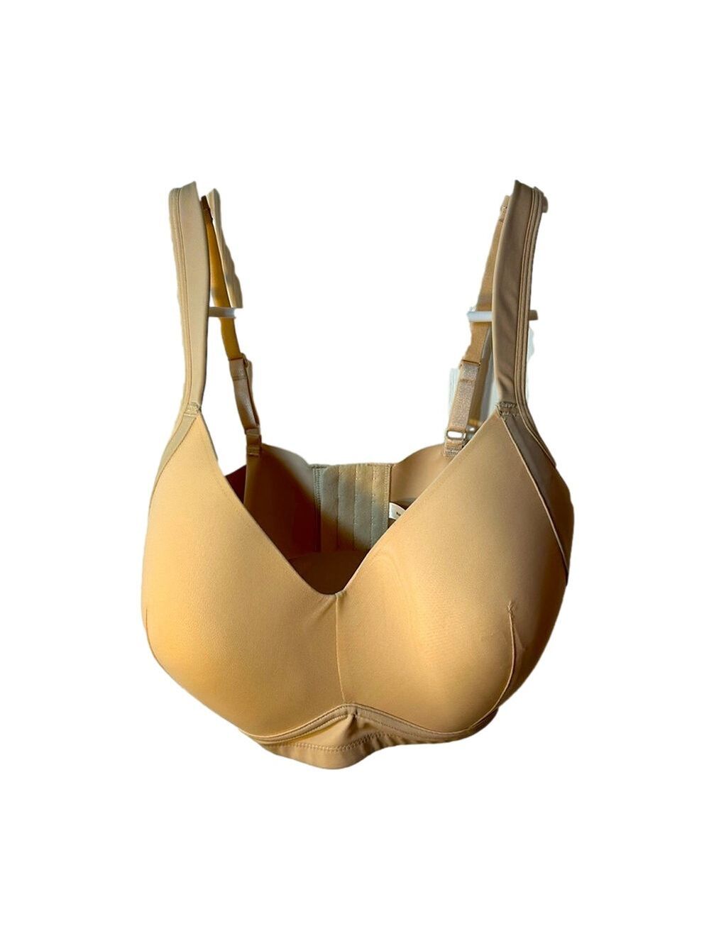Rhonda Shear Wireless Beige Bra XL